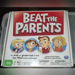 Spin Master Games Beat The Parents, Family Board Game of Kids Vs Parents.